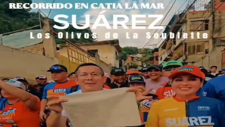Cnel. José Manuel Suárez Maldonado en Los Olivos de La Soublette iniciamos los recorridos casa a casa +Video