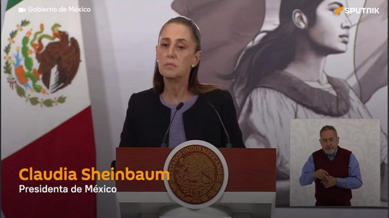 «Nunca aceptaremos operaciones conjuntas con EEUU», dice Sheinbaum +Video