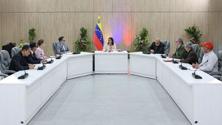 Delcy Rodríguez Gómez instalación del Estado Mayor Agroalimentario, Industrial y Comunal