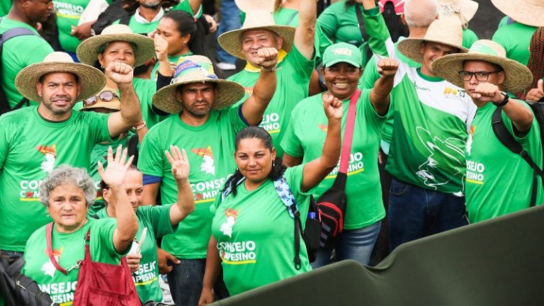 Voceros del movimiento campesino ratifican su compromiso con la economía del país