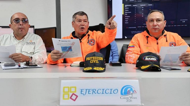 Venezuela fortalece cultura de gestión de riesgo con el ejercicio internacional «Caribe Wave 2026» +Fotos