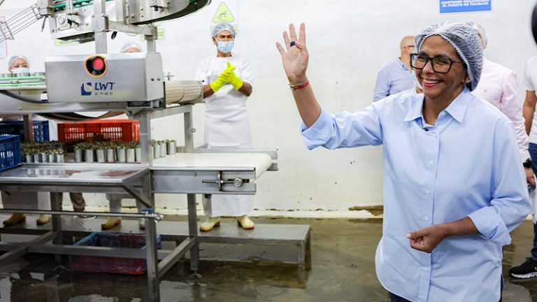 Presidenta (E) Delcy Rodríguez Gómez: Alianza con China en Pacific Seafood es la «fórmula virtuosa» de la economía nacional