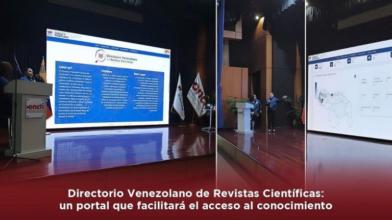Directorio Venezolano de Revistas Científicas: un portal que facilitará el acceso al conocimiento