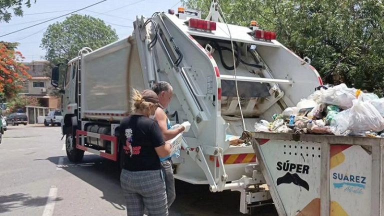 Cnel. José Manuel Suárez Maldonado seguimos desplegados con este mega operativo de recolección de desechos sólidos +Fotos