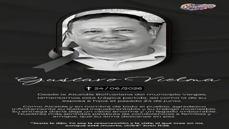 Cnel. José Manuel Suárez Maldonado: Con profundo dolor despedimos a un gran hermano y servidor público, Gustavo Vielma